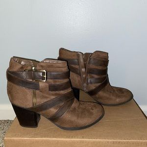 Fergalicious by Fergie heeled booties